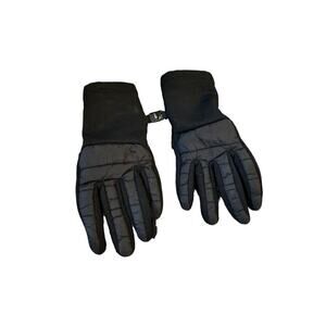 Head Childs Black Fleece Quiled Gloves Size Medium